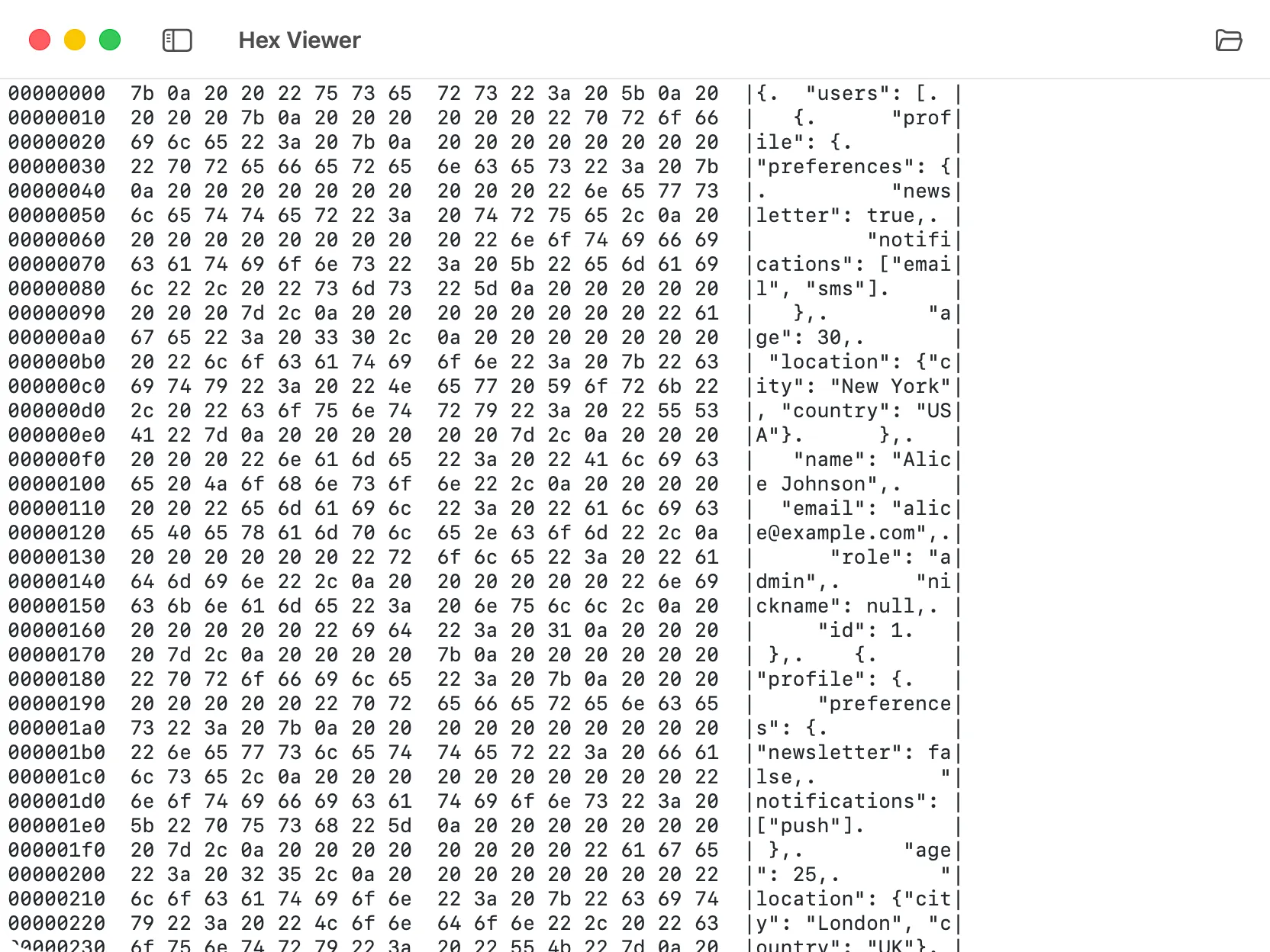 Hex Viewer
